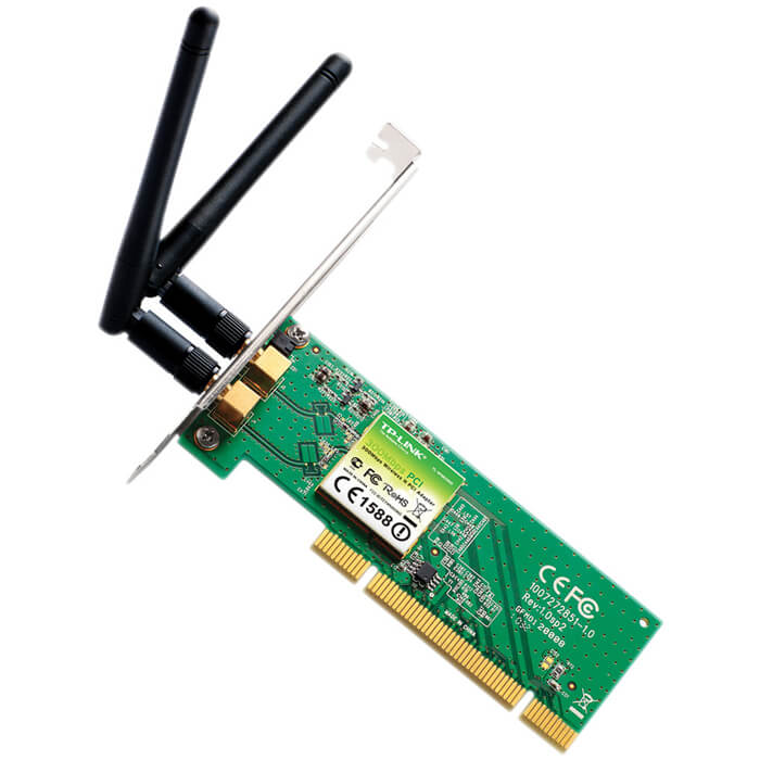 کارت شبکه بی سیم PCI تی پی لینک مدل TL-WN851ND