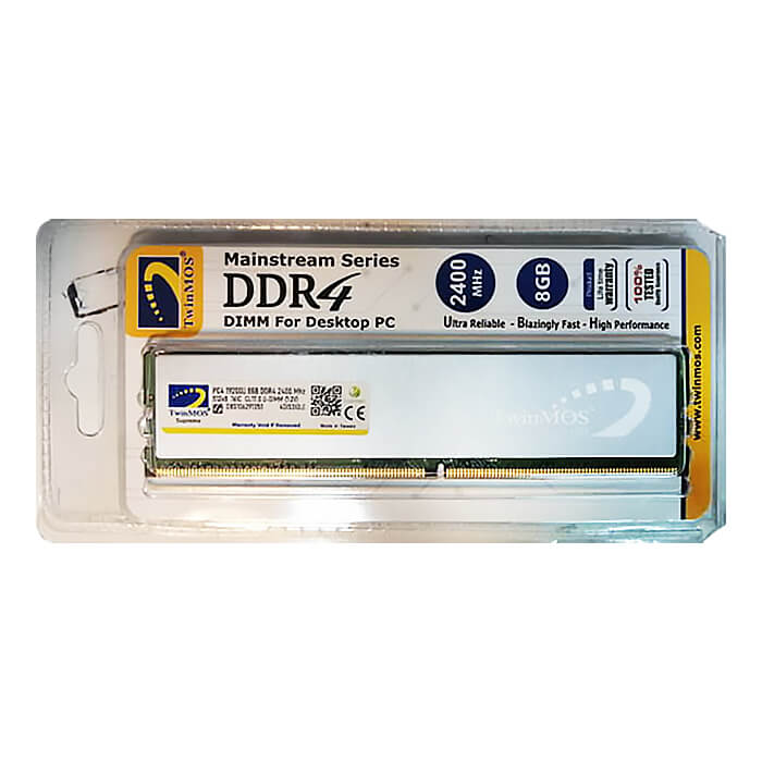 رم کامپیوتر تواین موس Mainstream DDR4 2400Mhz CL17 ظرفیت 8 گیگابایت