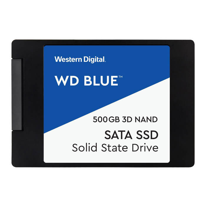 حافظه اس اس دی وسترن دیجیتال آبی مدل WDS500G2B0A ظرفیت 500 گیگابایت