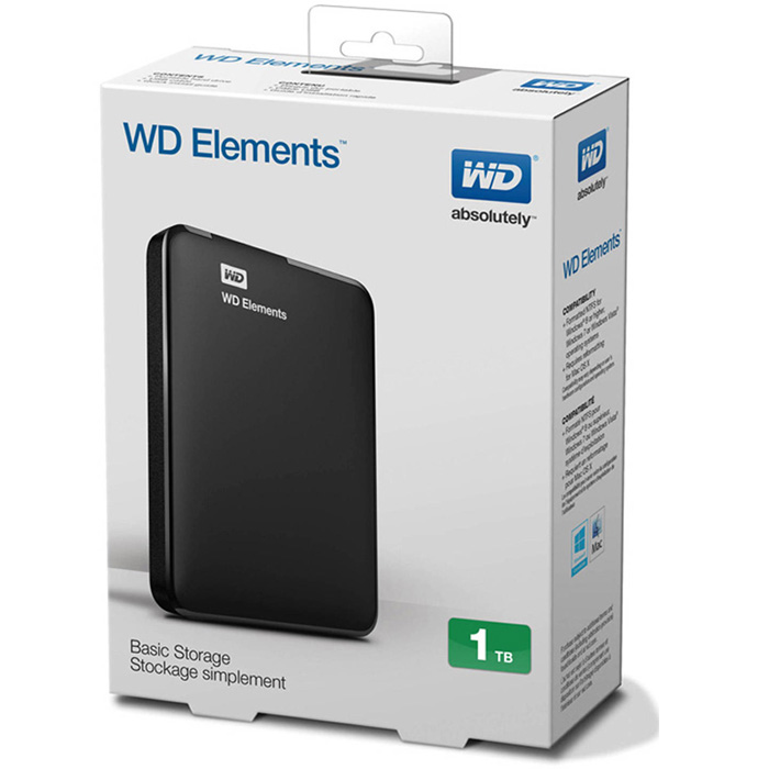 هارددیسک اکسترنال Western Digital مدل المنتز ظرفیت 1 ترابایت