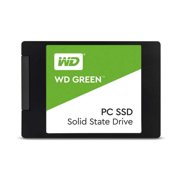 حافظه اس اس دی وسترن دیجیتال مدل سبز ظرفیت 480 گیگابایت