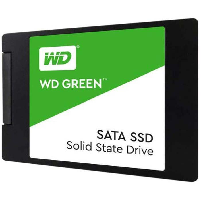 حافظه اس اس دی وسترن دیجیتال مدل سبز ظرفیت 480 گیگابایت