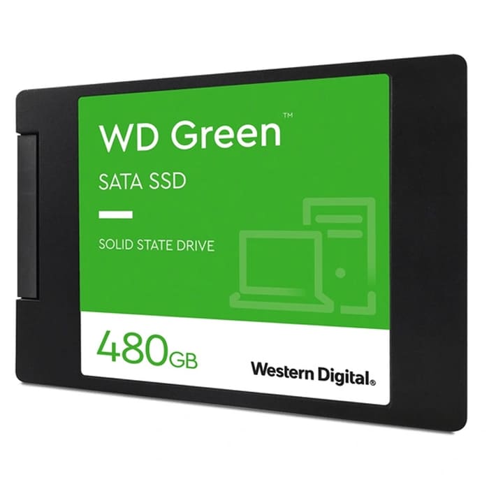 حافظه اس اس دی وسترن دیجیتال 2.5 اینچ سبز WDS480G3G0A ظرفیت 480 گیگابایت