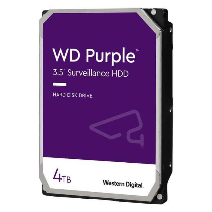 هارددیسک اینترنال وسترن دیجیتال بنفش Surveillance WD42PURZ ظرفیت 4 ترابایت