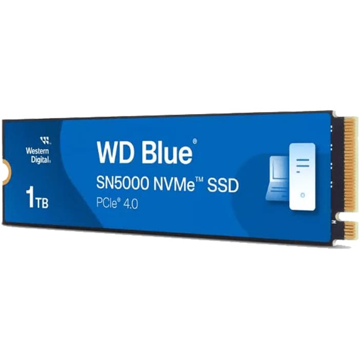 حافظه اس اس دی وسترن دیجیتال آبی SN5000 NVMe WDS100T4B0E M.2 ظرفیت 1 ترابایت