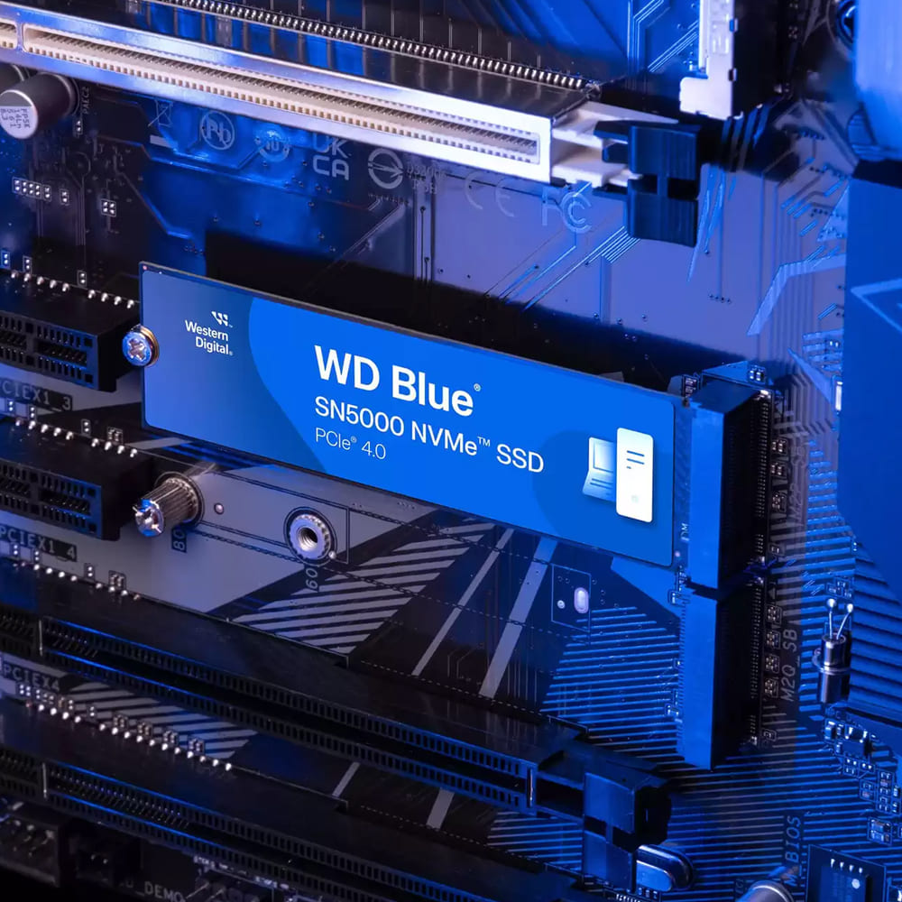 حافظه اس اس دی وسترن دیجیتال آبی SN5000 NVMe WDS200T4B0E M.2 ظرفیت 2 ترابایت