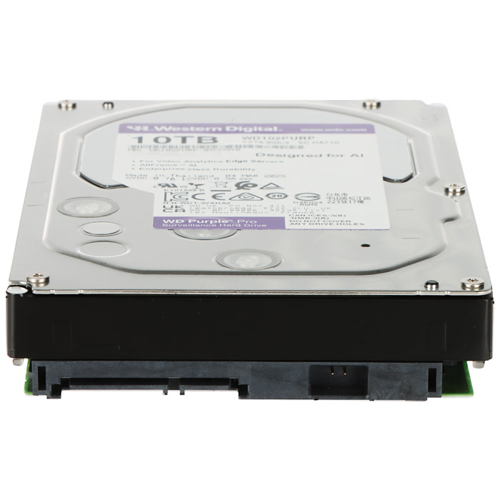 هارددیسک اینترنال وسترن دیجیتال سری بنفش مدل WD102PURP ظرفیت 10 ترابایت