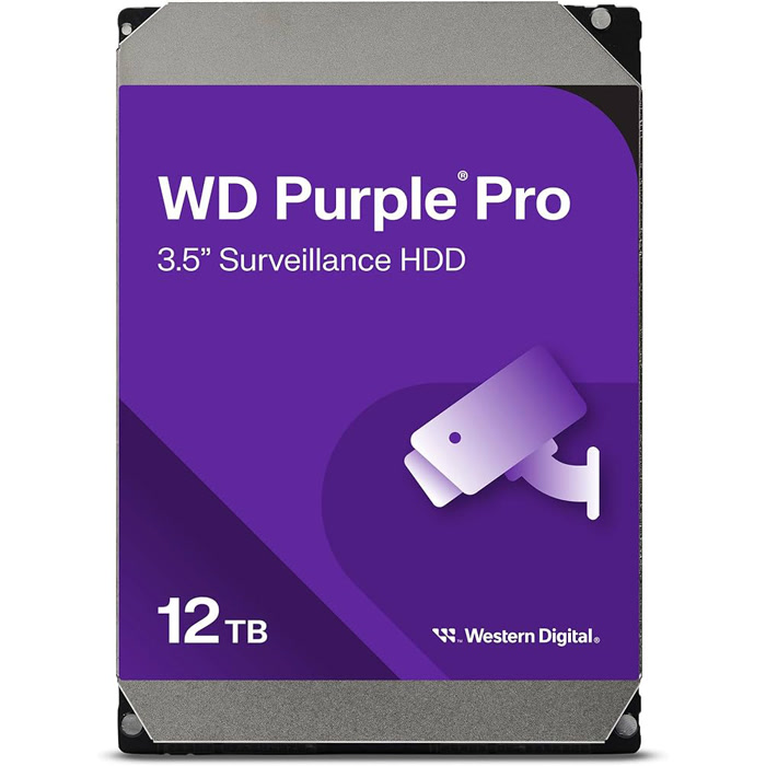 هارددیسک اینترنال وسترن دیجیتال سری بنفش مدل WD122PURP ظرفیت 12 ترابایت