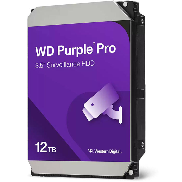 هارددیسک اینترنال وسترن دیجیتال سری بنفش مدل WD122PURP ظرفیت 12 ترابایت