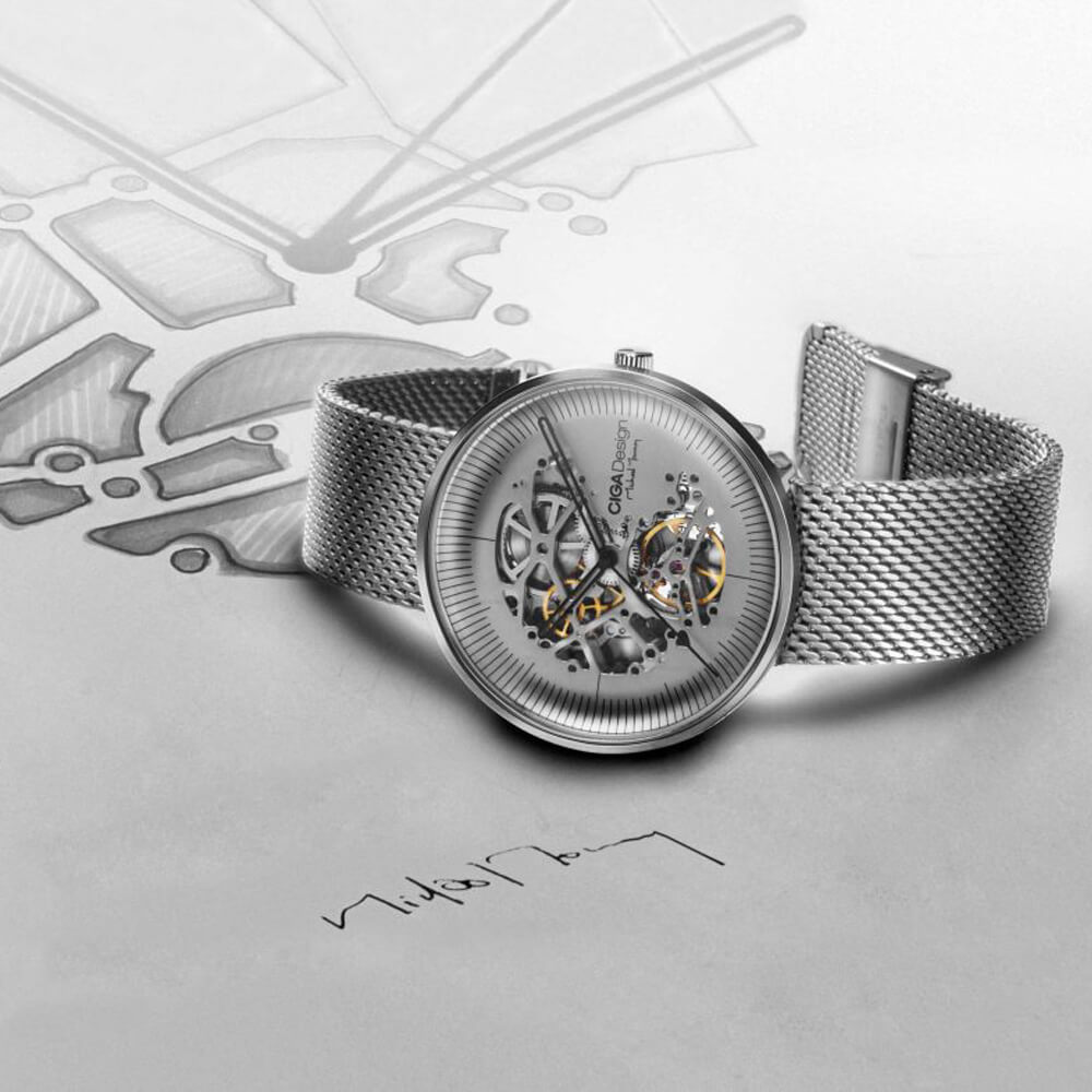 ساعت مچی اتوماتیک مکانیکی شیائومی CIGA Design Michael Young Series Skeleton