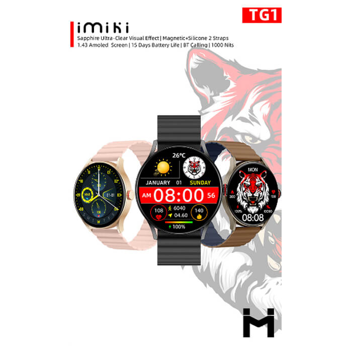 ساعت مچی هوشمند شیائومی IMILAB IMIKI TG1
