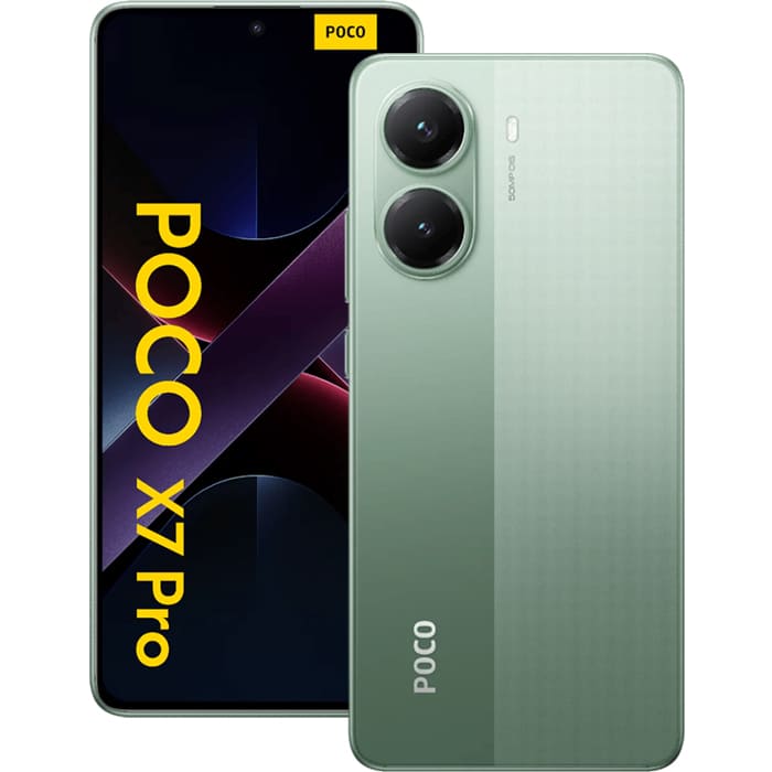 گوشی موبایل شیائومی پوکو Poco X7 Pro 5G ظرفیت 512 گیگابایت و رم 12 گیگابایت