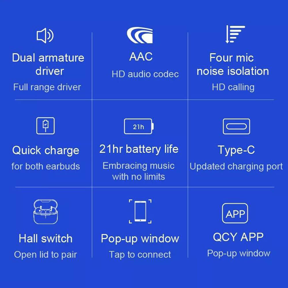 هدست بی سیم بلوتوثی شیائومی QCY T10 TWS