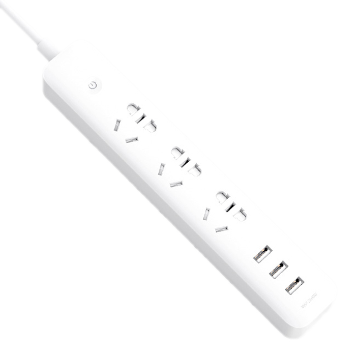 سه راهی برق هوشمند USB دار وای فای شیائومی مدل QMCXB01ZN