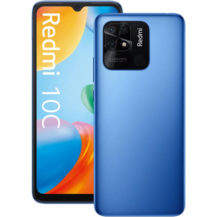 گوشی موبایل شیائومی Redmi 10C ظرفیت 128 گیگابایت و رم 4 گیگابایت