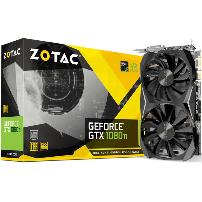 کارت گرافیک زوتاک مدل ZT-P10810G-10P GTX 1080 Ti Mini