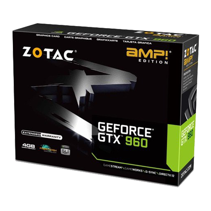 کارت گرافیک زوتاک مدل GTX960 AMP 4G