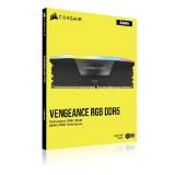 رم کامپیوتر تک کاناله CL40 DDR5 5200 کورسیر VENGEANCE RGB ظرفیت 16 گیگابایت