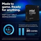 پردازنده اینتل Arrow Lake Core Ultra 7 265K بدون جعبه
