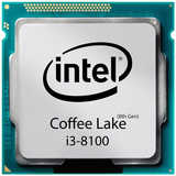 پردازنده اینتل سری Coffee Lake مدل Core i3-8100
