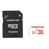 کارت حافظه کینگ استار مدل Micro SD کلاس 10 ظرفیت 16 گیگابایت