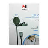 میکروفون مارورس یقه‌ای تایپ سی MS-UC565