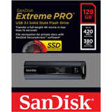 فلش سن دیسک Extreme PRO Solid State ظرفیت 128 گیگابایت