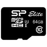 کارت حافظه سیلیکون پاور مدل Elite microSDHC UHS-1 کلاس 10 - ظرفیت 64 گیگابایت