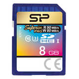 کارت حافظه سیلیکون پاور مدل SDHC Superior Pro U3 80MB/s کلاس 10 ظرفیت 8 گیگابایت