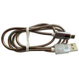 کابل شارژر تبدیل USB به MicroUSB کد 16 رنگ نقره ای