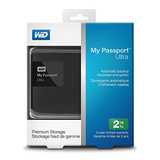 هارددیسک اکسترنال وسترن دیجیتال مدل My Passport Ultra Premium ظرفیت 2 ترابایت