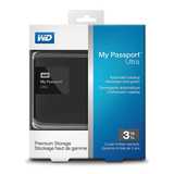 هارددیسک اکسترنال وسترن دیجیتال مدل My Passport Ultra Premium ظرفیت 3 ترابایت