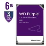 هارددیسک اینترنال وسترن دیجیتال بنفش WD64PURZ ظرفیت 6 ترابایت